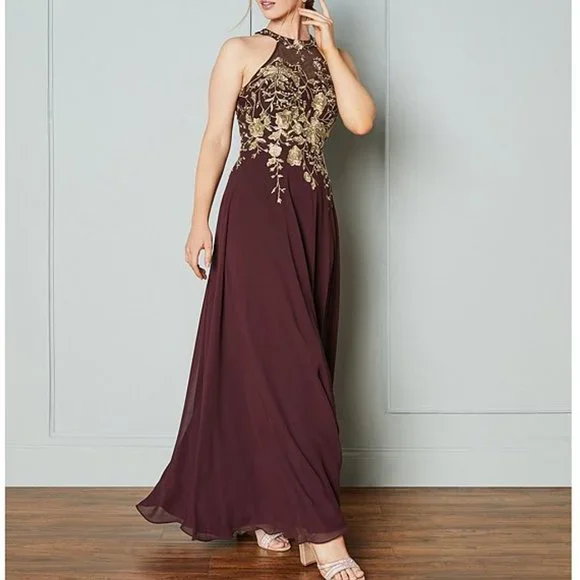 open lace back dress Velvi - Yvette Corset Gown - Black - Final Sale main image 0